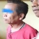Kakek Sutarto (61) hanya pasrah saat digiring ke Polsek Sekampung Udik, karena aksinya maling motor pedagang sayur di Pasar Sidorejo kepergok warga, pada Minggu (11/2/2024) foto humas Polsek Sekampung Udik