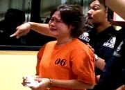 Tangis ART asal Tanggamus Pecah pada Gelaran Konfrensi Pers di Polrestro Jakarta Selatan