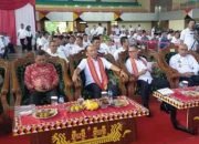 Pemkab Tanggamus, menggelar Musrenbang RKPD Tahun 2024 dalam penyusunan RKPD Kabupaten Tanggamus Tahun 2025 di di Gelanggang Olah Raga (GOR) Ratu, Rabu 6 Maret 2024