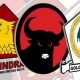 Foto Gerindra, PDIP dan Golkar
