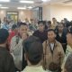 Puluhan mahasiswa merangsek ke dalam Kantor Pemerintahan Kota Bekasi menuntut Koma Junkyard ditutup, Senin 4 Maret 2024