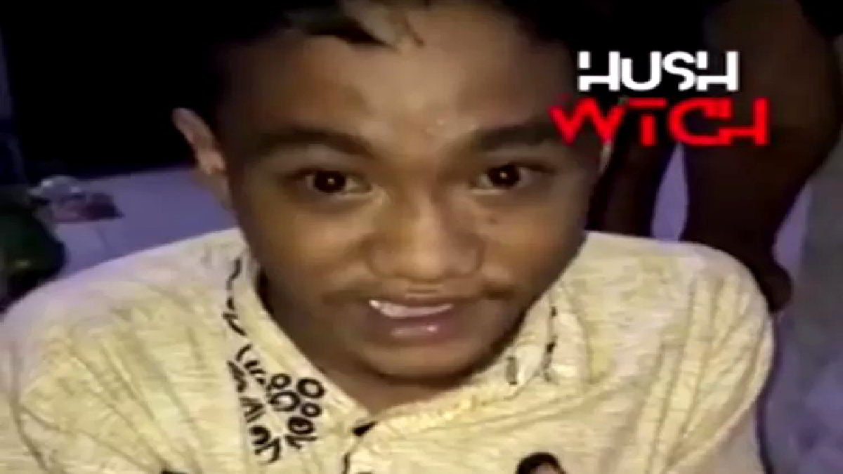 DS, remaja pelaku penistaan agama di grup aplikasi telegram usai diamankan Polsek Serang, Banten. (Twitter @kegblgnunfaedh)