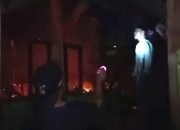 Asrama Pondok Pesantren di Way Jepara Lampung Timur, Terbakar