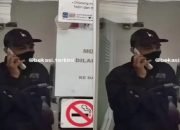 Apes, Diduga Hendak Bobol ATM, Warga Kunci Pelaku dalam Ruang Mesin Anjungan