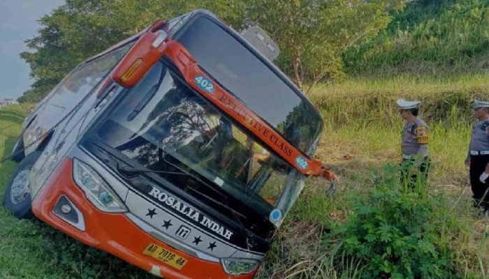 7 Tewas Kecelakaan Tunggal Bus Rosalia Indah di KM 370, Ada Penumpang dari Bekasi