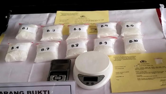 Ringkus Pelaku Pengedar Narkoba di Bekasi, Polisi Amankan Sabu Seberat 10,6 Kilogram