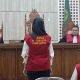 Adelia Putri Salma saat menjalani sidang vonis di PN Tanjung Karang, Bandar Lampung.