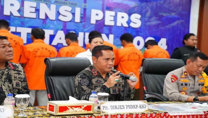 2 Kapal Ikan Penyelundupan Manusia di Perairan Teluk Kupang Ditangkap Petugas KKP