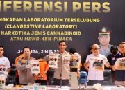 Polisi Bongkar Lab Tembakau Sintetis di Mountain View Sentul, Bogor