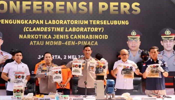 Polisi Bongkar Lab Tembakau Sintetis di Mountain View Sentul, Bogor