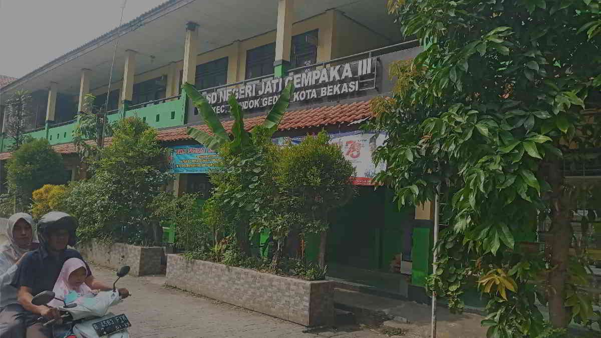 Suasana di SDN Jaticempaka III Kota Bekasi terlihat lengang tidak ada aktivitas apapun, selama dua hari sejak Senin-Selasa 20-21 Mei 2024.