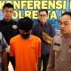 Doni Revano (19) diamankan polisi usai membunuh wanita teman kencannya yang dipesan melalui aplikasi