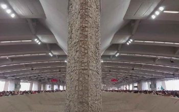 Suasana jemaah haji melontar jumrah saat puncak musim Haji tahun 1445 H