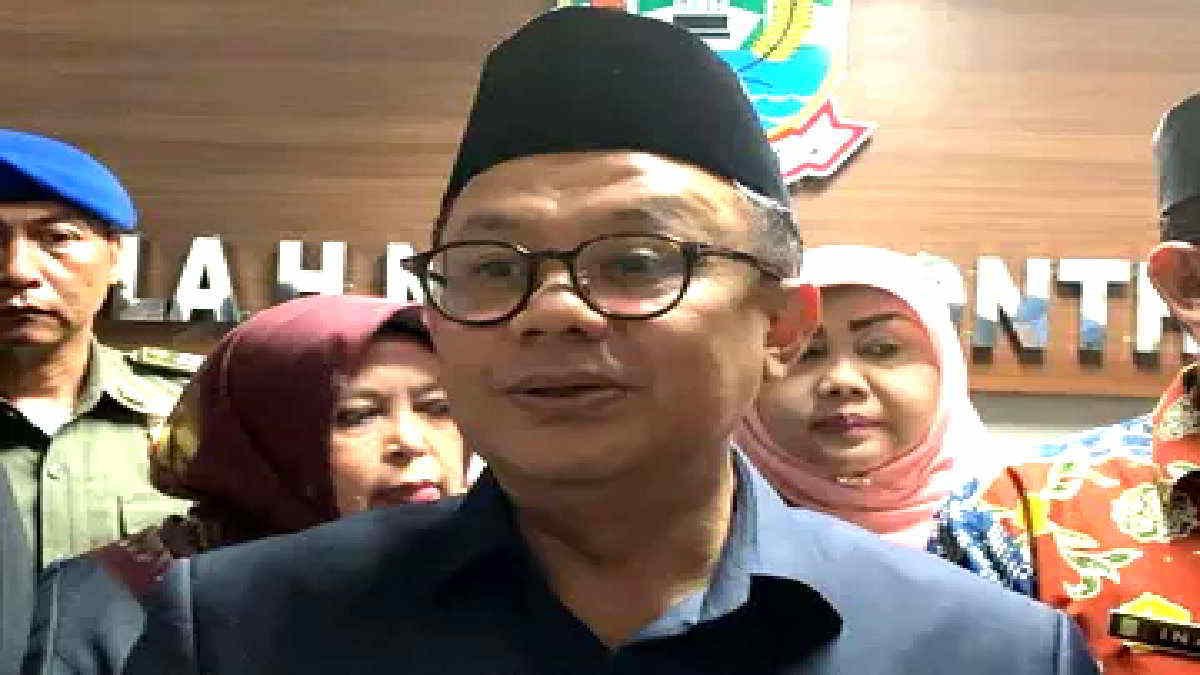 Teks foto- R Gani Muhamad Pj Wali Kota Bekasi