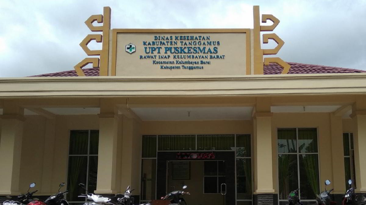UPT Puskesmas Kelumbayan Barat, Kabupaten Tanggamus, Lampung