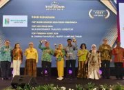 Ketiga Kalinya, Bupati Dawam Terima Top Pembina BUMD 2024