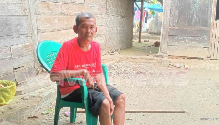 Katiman warga Tugurejo Tanggamus Butuh Uluran Tangan, 4 Tahun Tak Tersentuh Bantuan