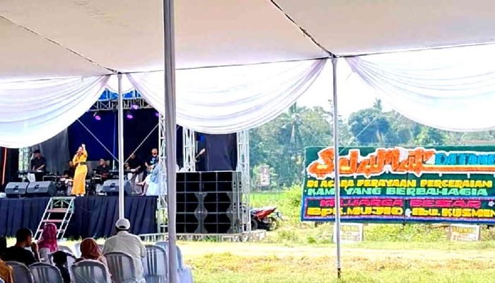 Pria di Pringsewu Rayakan Pesta Peceraian Diperkirakan Habiskan Rp50 Juta, Mantan Istri Lapor Polisi