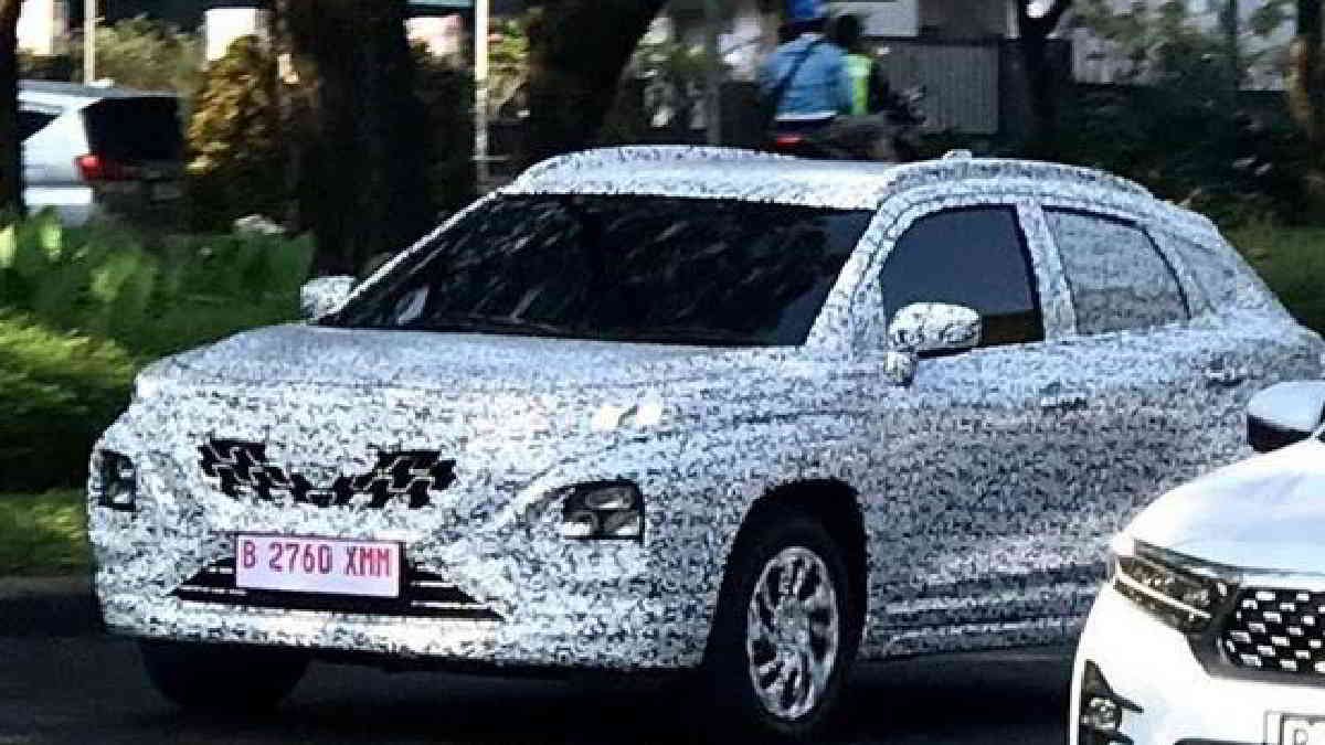 Penampakan Suzuki Fronx mengaspal di Cikarang, Bekasi, - foto warga net