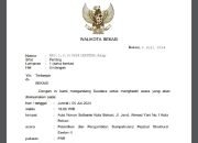 Pj Wali Kota Bekasi Lantik 10 Pejabat Eselon II, Ini Nama-namanya