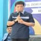 Foto: Mantan Bupati Tanggamus Dua Periode Bambang Kurniawan saat berpidato pada acara rapat konsolidasi internal Partai NasDem Tanggamus, pada Rabu 7 Agustus 2024.
