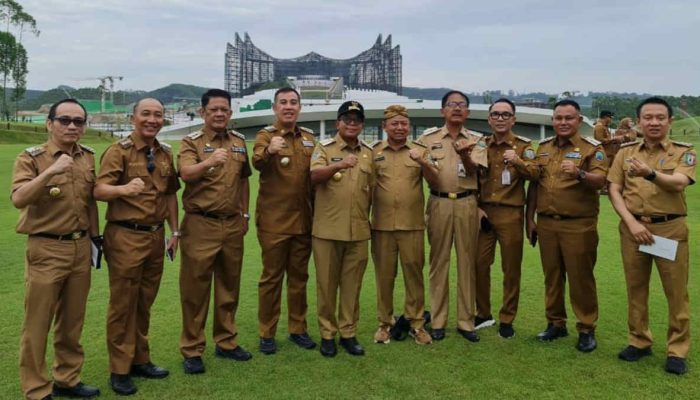 Pj Bupati Pringsewu Temui Presiden Jokowi di IKN, Ini yang Dibahas