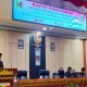 Foto: Pj Bupati Tanggamus Mulyadi Irsan saat menghadiri rapat paripurna di ruang sidang DPRD, pada Rabu 7 Agustus 2024.