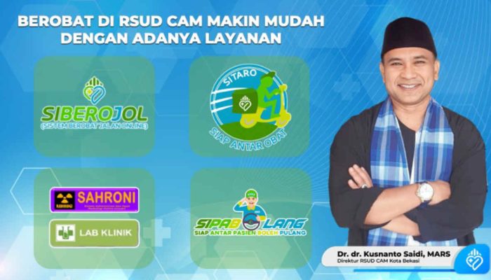 Melalui Layanan Siberojol, Berobat di RSUD Kota Bekasi Makin Mudah, Apa Saja?