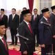 Presiden Jokowi melantik sejumlah Menteri dan Wakil Menteri diujung masa jabatan, Senin 19 Agustus 2024