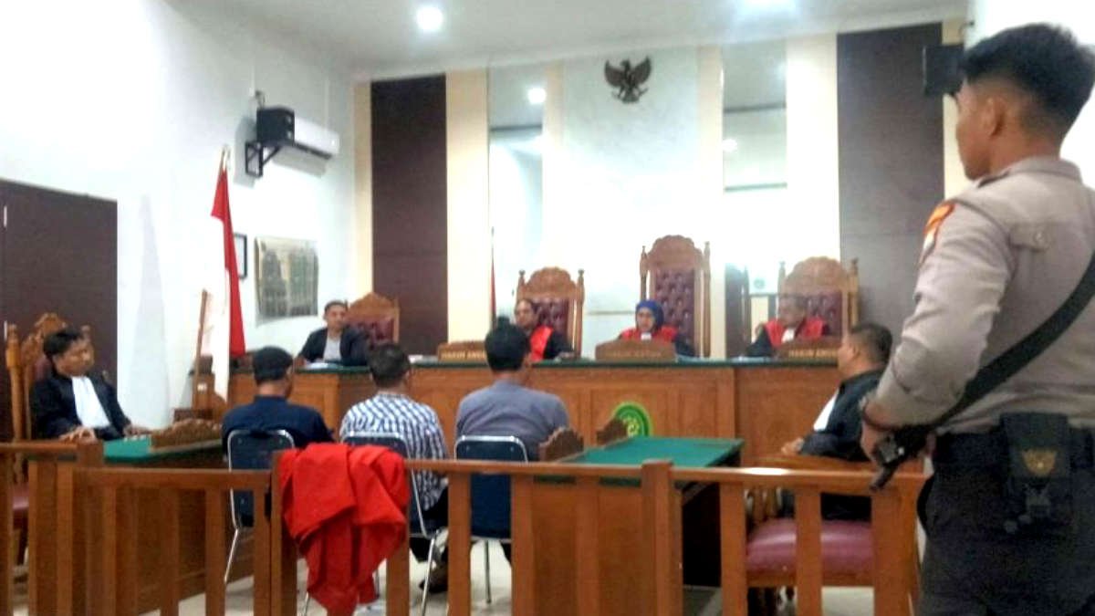 Tiga kurir Sabu seberat 65 kilogram lebih di Tanjungpinang di vonis hukum mati oleh hakim Pengadilan Negeri, setempat, Kamis 22 Agustus 2024