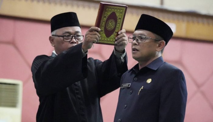 Dzikron Dilantik Jadi Kepala Dinas Tata Ruang, Pj Gani: Terpilih Melalui Seleksi Terbuka