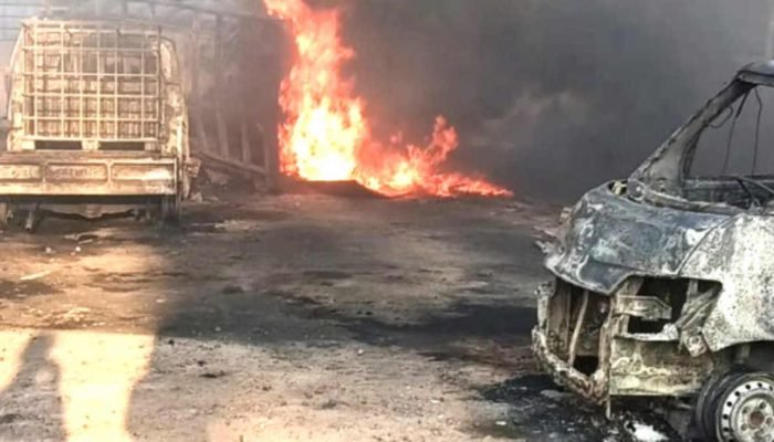 Polisi Sudah Periksa 10 Saksi Terkait Kebakaran Gudang BBM di Hajimena