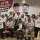 Loyalis M2 saat memberikan dukungan kepada Paslon Heri Koswara-Sholihin di Pilkada Kota Bekasi 2024