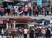 Inspektorat dan Kejari Tanggamus Didemo, Ini Poin Tuntutan Aksi
