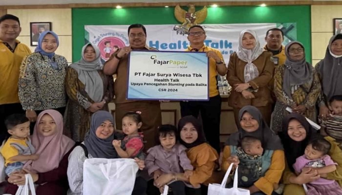 FajarPaper Gelar Penyuluhan Pencegahan Stunting di Desa Kalijaya