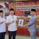 Foto: Undian nomor urut pasangan calon (paslon) Parosil Mabsus dan Mad Hasnurin nomor urut 2 akan melawan Kotak Kosong nomor urut 1, Senin 23 September 2024