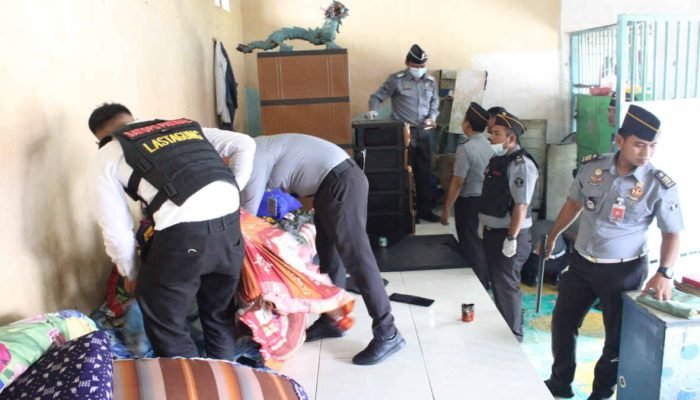 Geledah Kamar Napi, Lapas Kelas IIB Kota Agung Hanya Temukan Barang Ini?