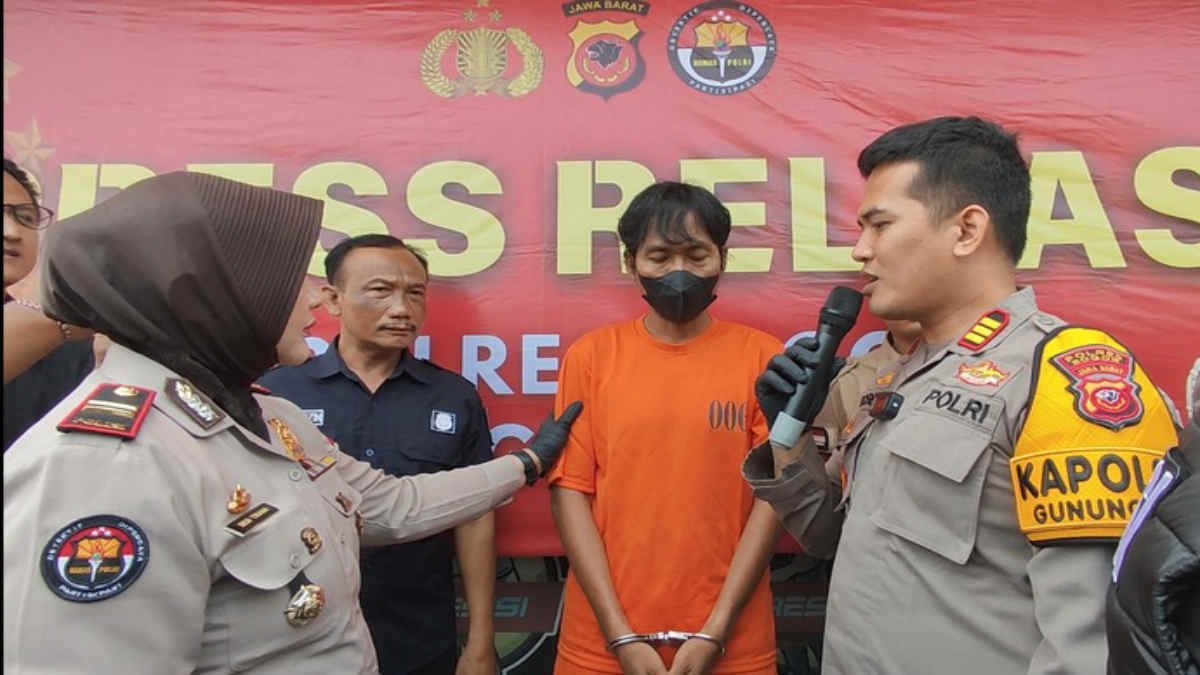 Pelaku yang mencolok mata Icang atau Faisal pada acara Scooter Festival 2024 di Kecamatan Gunung Putri, Kabupaten Bogor Jawa Barat, akhirnya menyerahkan diri,