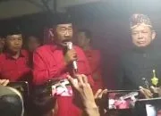 Bakal calon Bupati dan Wakil Bupati Lampung Timur Dawam-Ketut Erawan menggelar konfrensi pers setelah pendaftaran untuk Pilkada di tolak KPU didetik terakhir pukul 23.59 WIB pada 4 September 2024,