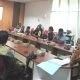 Suasana rapat DBMSDA dengan pihak pengembang membahas terkait polemik lahan lokasi pembangunan Polder di Komplek VIP 2, Bekasi Utara, Kamis 19 September 2024