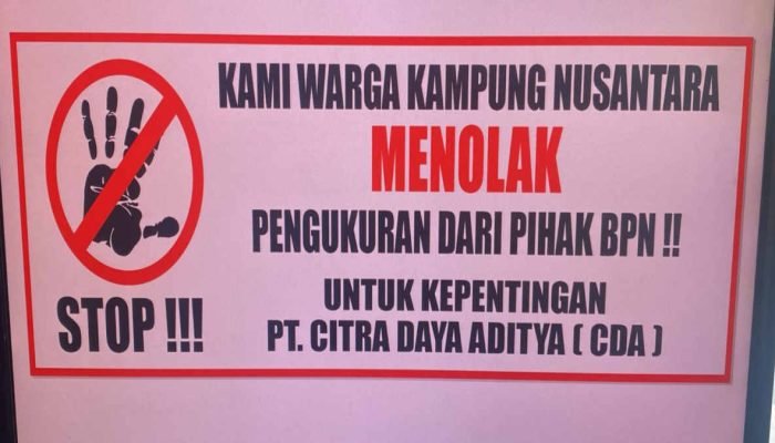 ATR/BPN Tanjugpinang Diingatkan Tak Buat Resah Warga Kampung Nusantara?