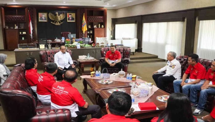 Terima Audiensi PWRI Lampung, Pj Gubernur: Jangan Habiskan Waktu Mengurus Masalah Pengurus