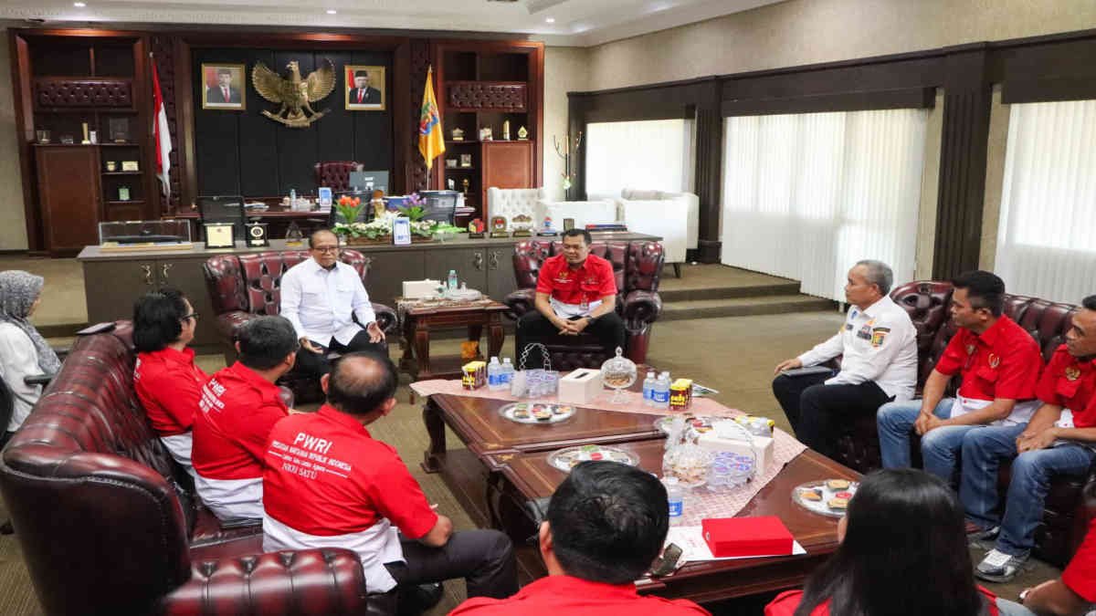 Foto: Pengurus PWRI Lampung audiensi dengan Pj Gubernur Samsudin di ruang kerja Gubernur, pada Rabu 16 Oktober 2024