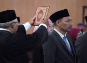 Lantik Pejabat Eselon, Pj Wali Kota Bekasi Pastikan Hasil Seleksi Terbuka