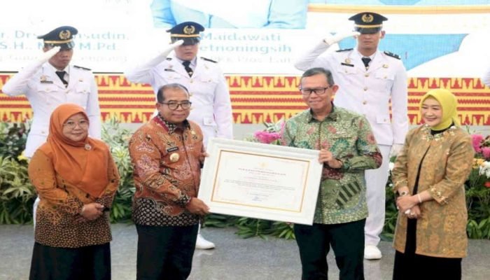 Purnatugas, Pj Gubernur Lampung Apresiasi Sekdaprov Lampung Selama Memimpin