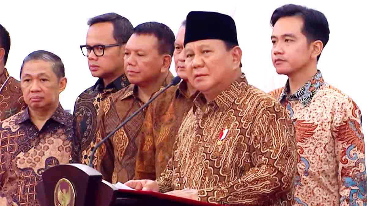 Update Terbaru! Susunan Lengkap Kabinet Merah Putih Prabowo-Gibran 2024