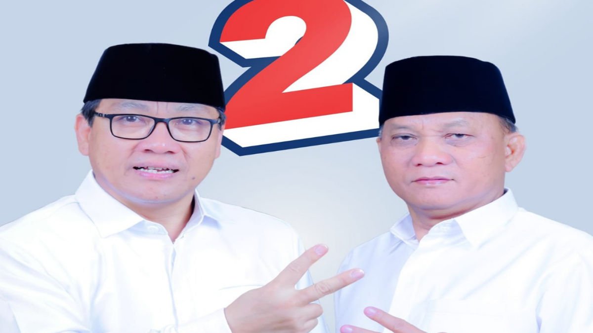 Foto Paslon Wali Kota dan Wakil Wali Kota Metro Wahdi- Qomaruzaman foto net