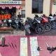 Foto: Tim gabungan Tekab 308 Presisi Polres Pringsewu, Polsek Pagelaran, dan Polsek Sukoharjo mengamankan 4 orang pelaku, terdiri dari dua pelaku utama pencurian dan dua penadah hasil kejahatan berikut barang bukti 21 unit motor dan peralatan kejahatan.