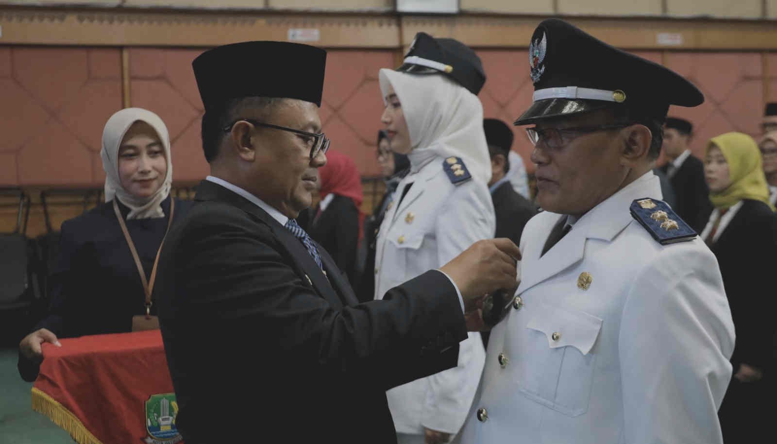 Giliran Pejabat Eselon IV dilantik Pj Wali Kota Bekasi Gani Muhamad pada Jumat 4 Oktober 2024.