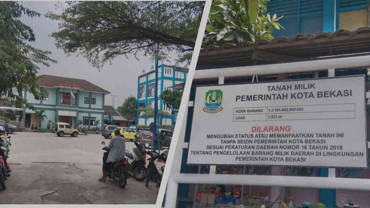 Fasos Fasum di Komplek PAM Jaya, Jatikramat, Jatiasih, Kota Bekasi diambilalih oleh Pemerintah Kota Bekasi